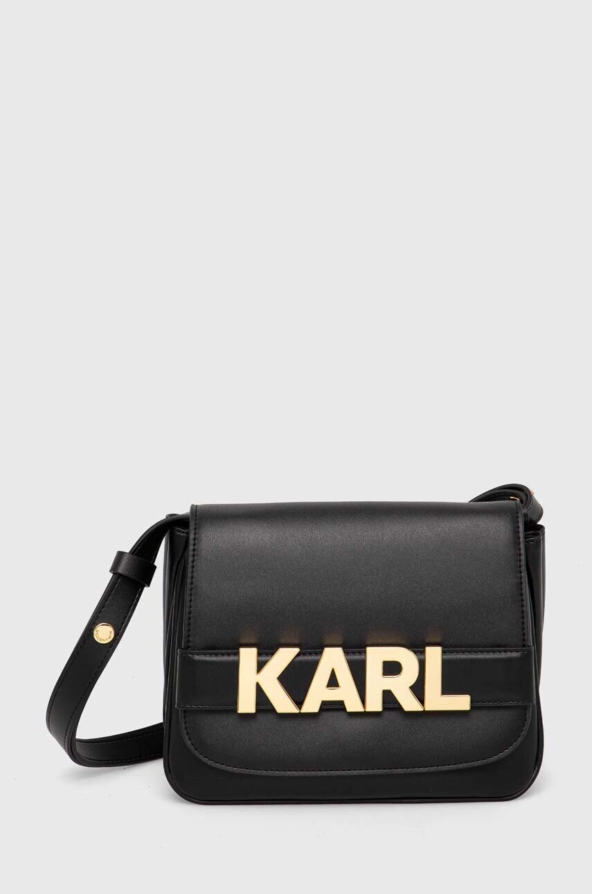 

Сумочка Karl Lagerfeld колір чорний
