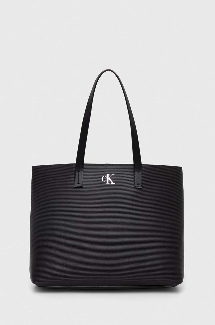 

Чанта Calvin Klein Jeans в черно, Черен