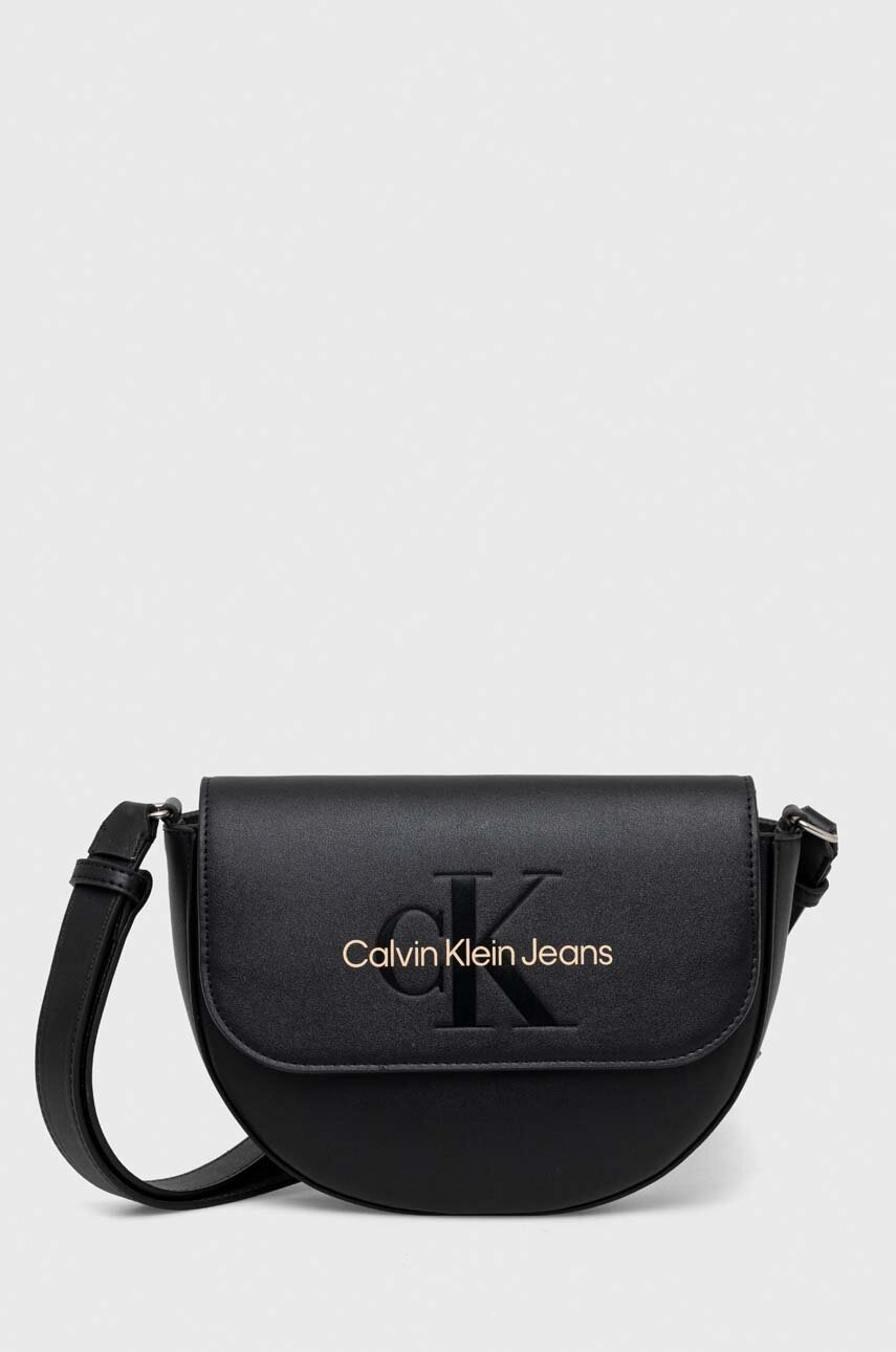 

Чанта Calvin Klein Jeans в черно, Черен