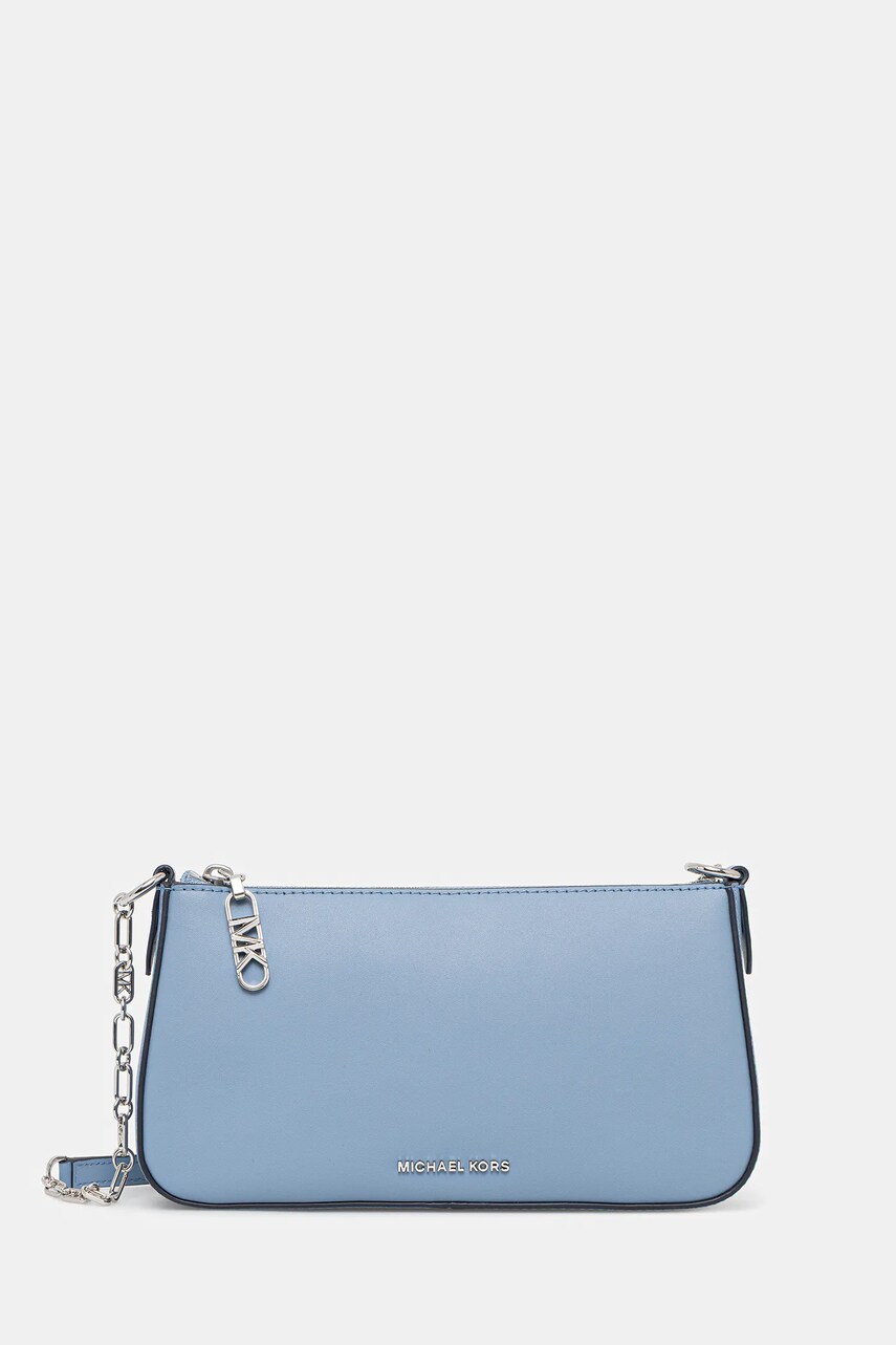 MICHAEL Michael Kors poseta de piele culoarea negru