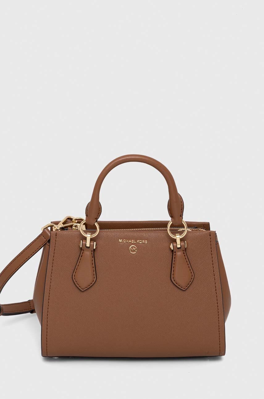 

Кожаная сумочка MICHAEL Michael Kors цвет коричневый