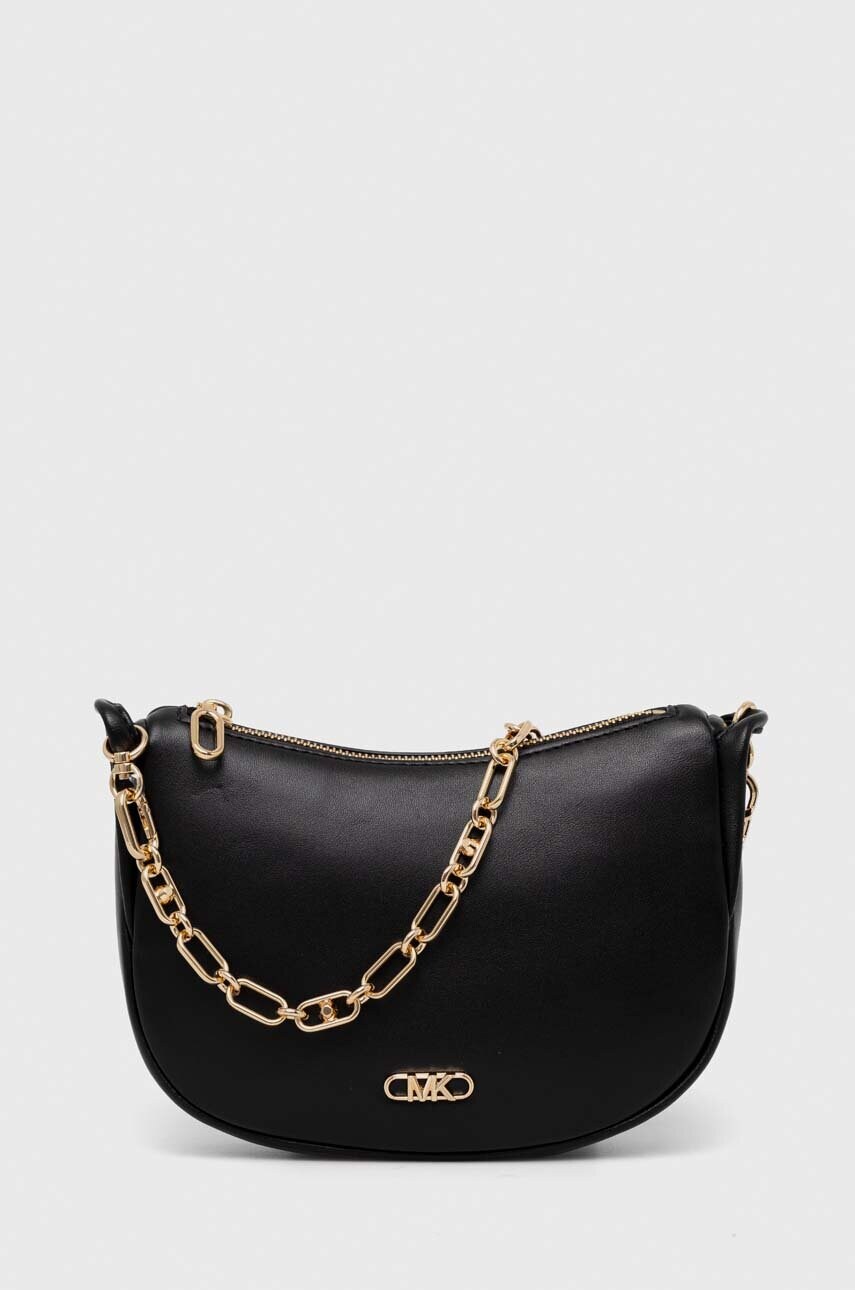 

Шкіряна сумочка MICHAEL Michael Kors колір чорний