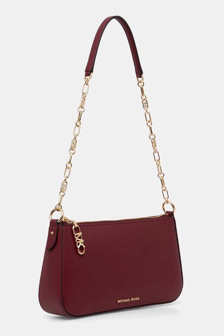 Кожаная сумочка MICHAEL Michael Kors цвет коричневый 32H3G8EW6L