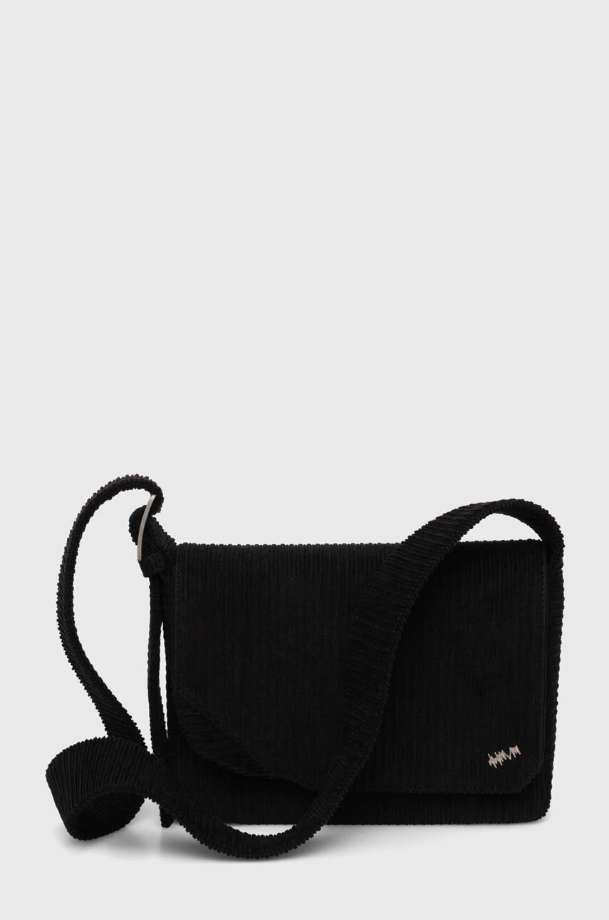 Ader Error poseta Gleas Shoulder Bag culoarea negru, BMADFWBA2201