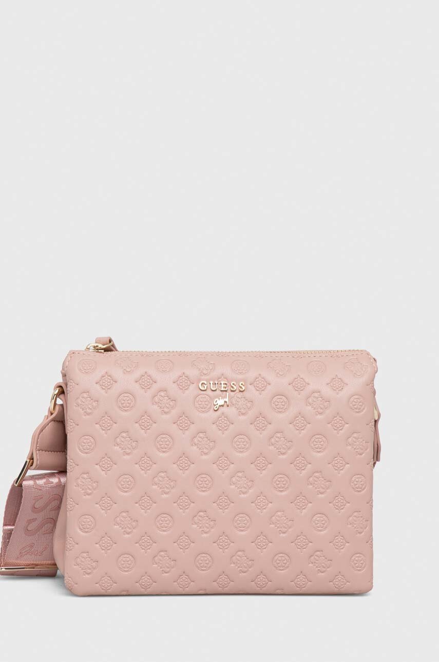 

Детска чанта Guess в розово, Розов