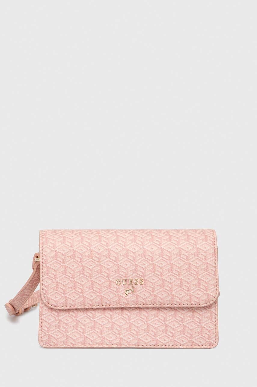 

Детска чанта Guess в розово, Розов