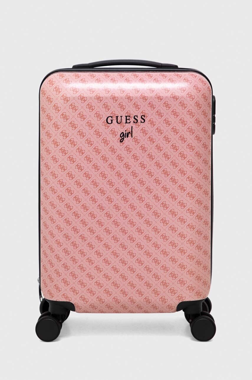 

Детский чемодан Guess цвет розовый