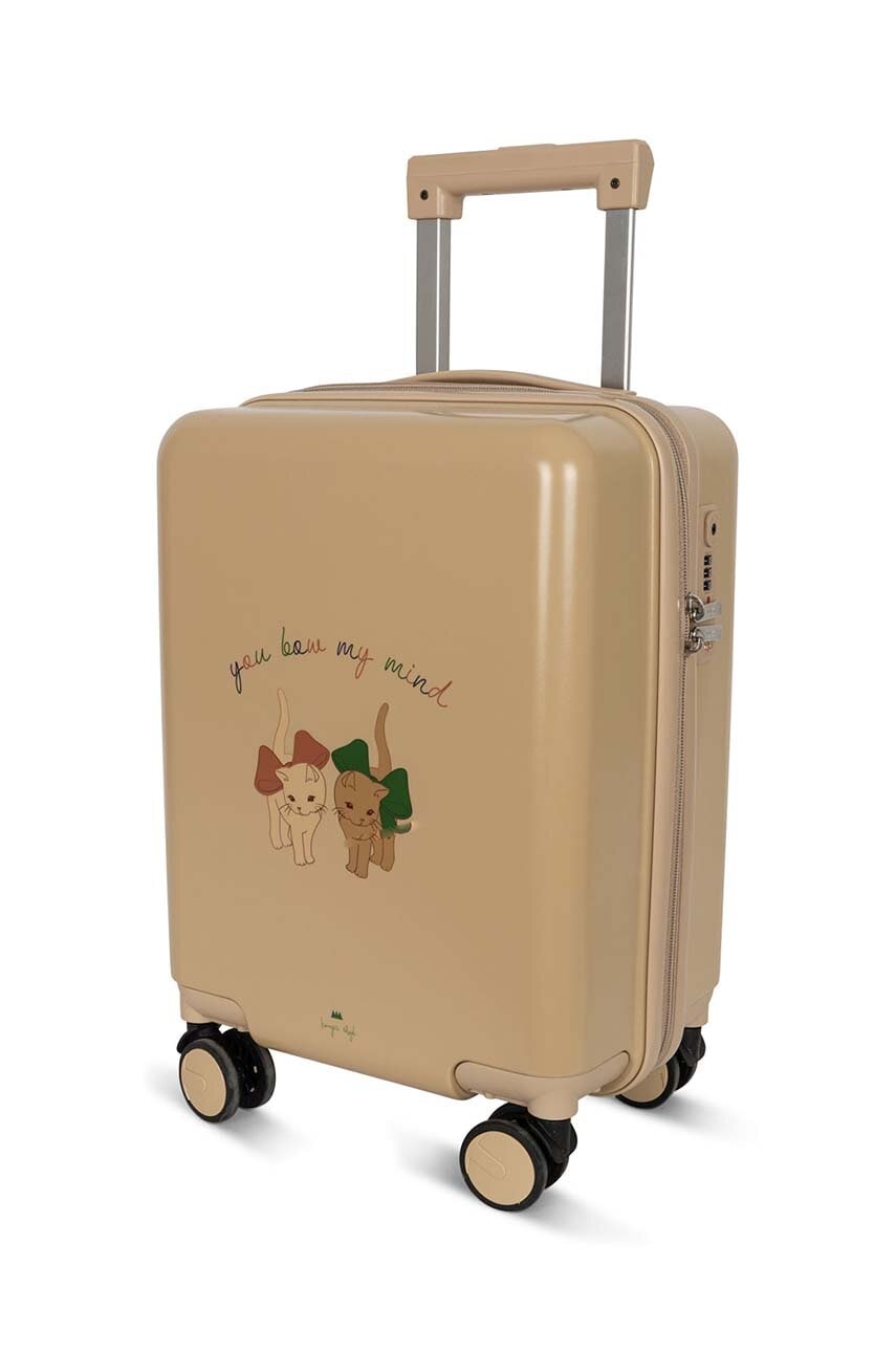 Детский чемоданчик Konges Sløjd цвет розовый Детский чемоданчик Konges Sløjd цвет розовый