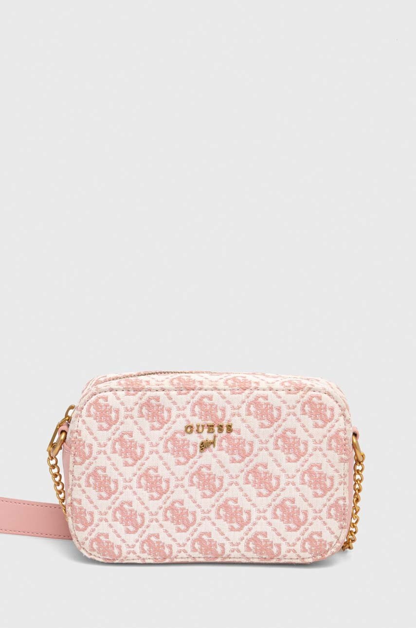 

Детска чанта Guess в розово, Розов