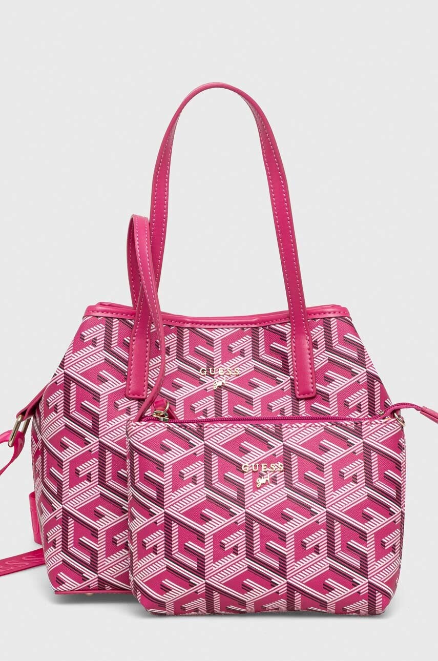 

Детска чанта Guess в розово, Розов