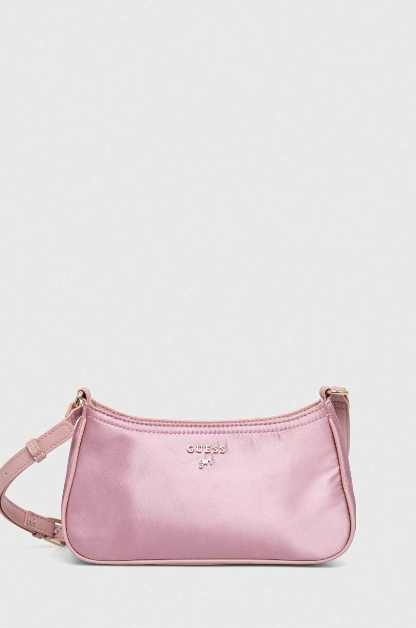 E-shop Dětská kabelka Guess růžová barva