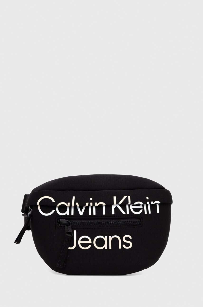 

Детска чанта за кръст Calvin Klein Jeans в черно, Черен