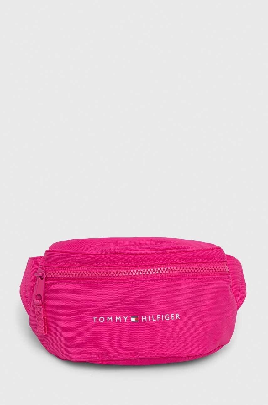 

Детская сумка на пояс Tommy Hilfiger цвет розовый