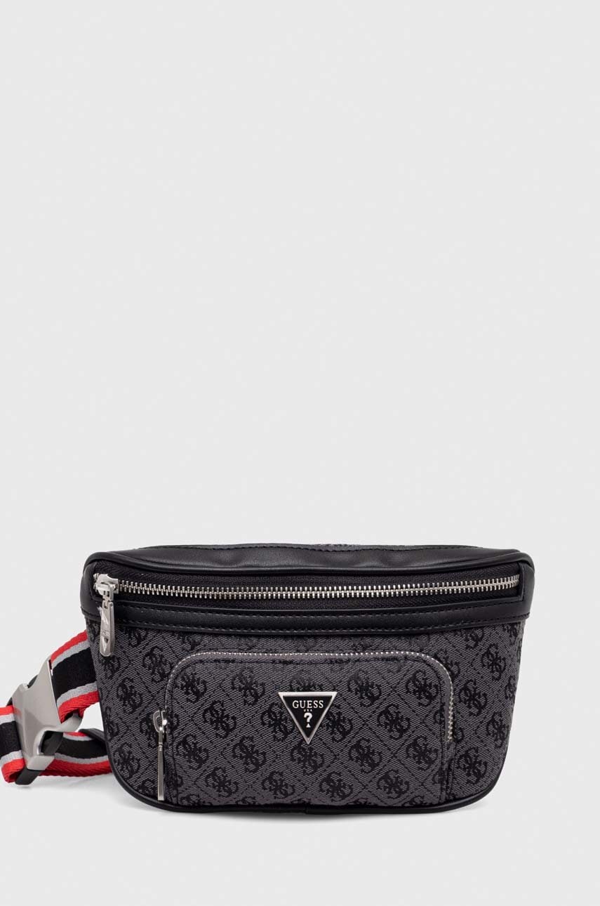 

Сумка на пояс Guess цвет серый
