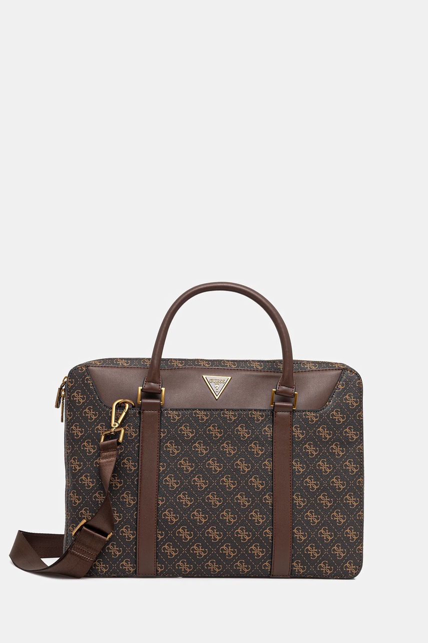 

Чанта Guess VEZZOLA в бежово HMEVZL P3138, Кафяв