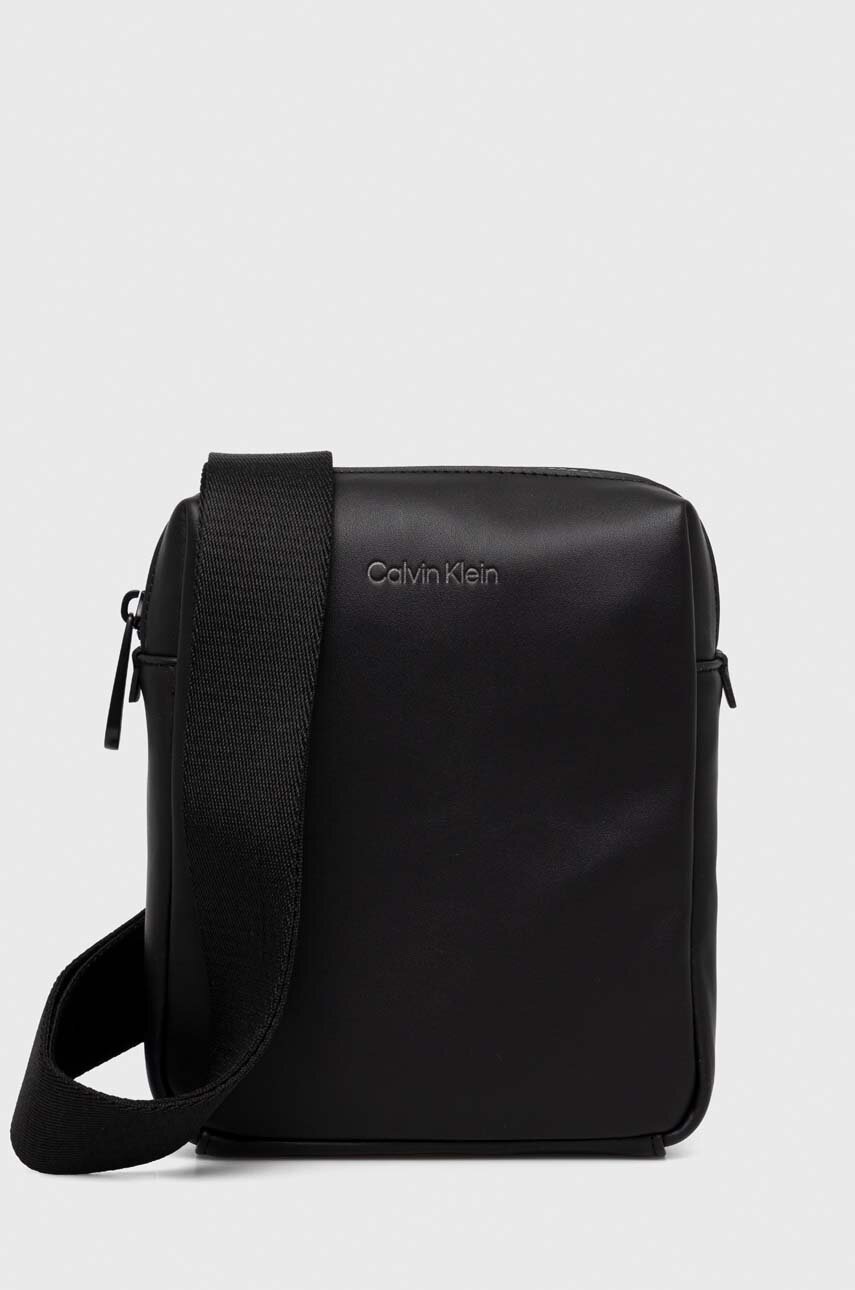 

Чанта през рамо Calvin Klein в черно, Черен