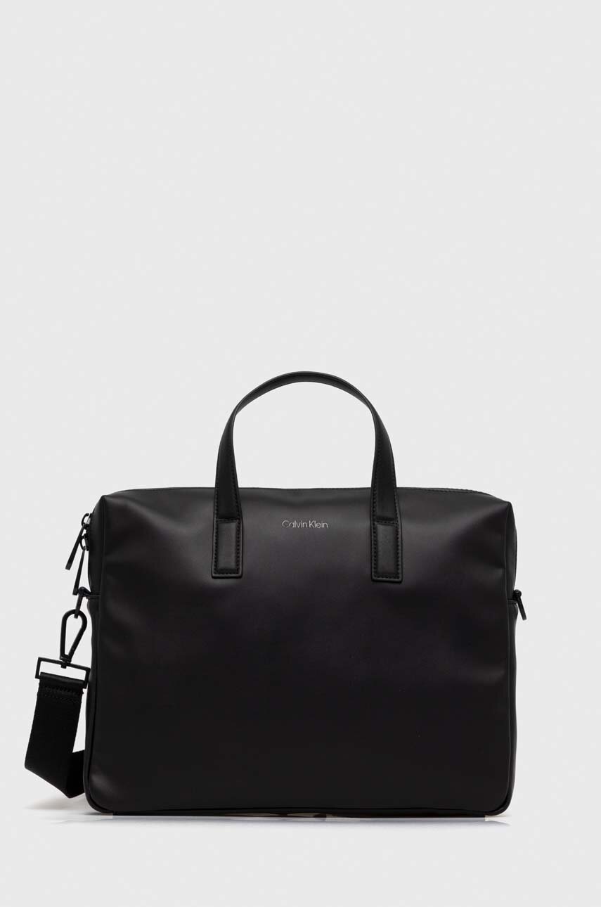 

Чанта Calvin Klein в черно, Черен