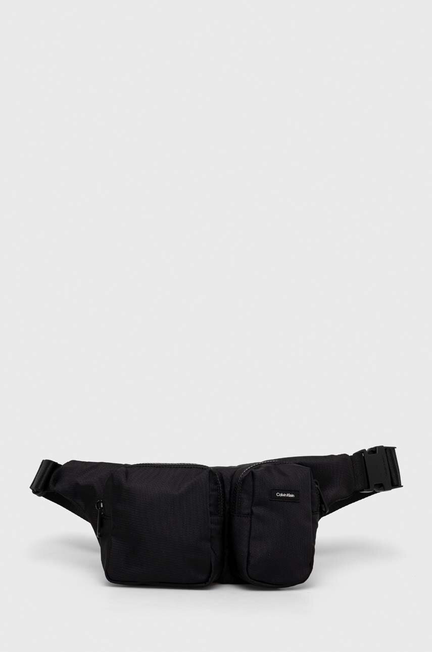 

Чанта за кръст Calvin Klein в черно, Черен