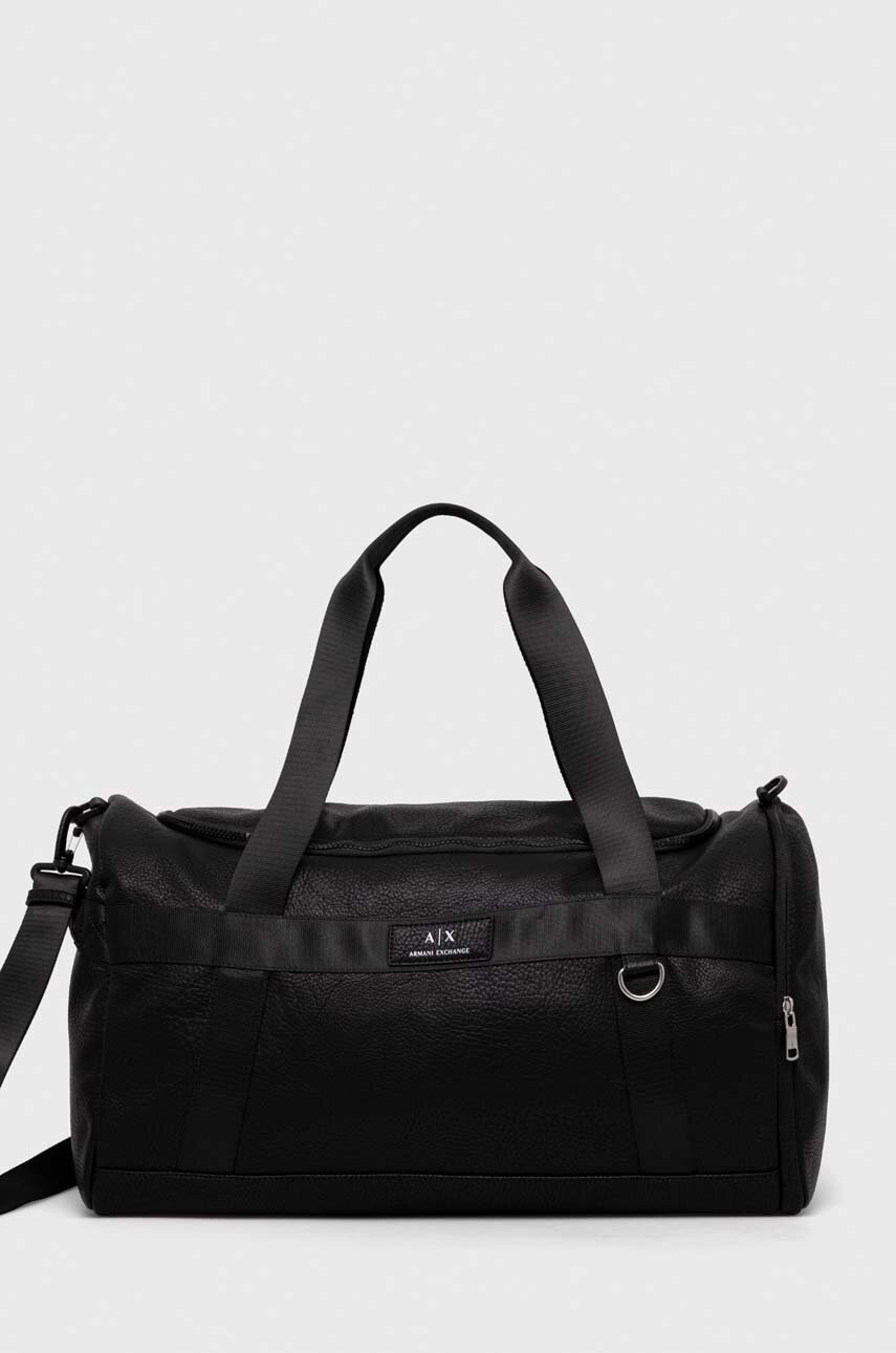 

Чанта Armani Exchange в черно, Черен