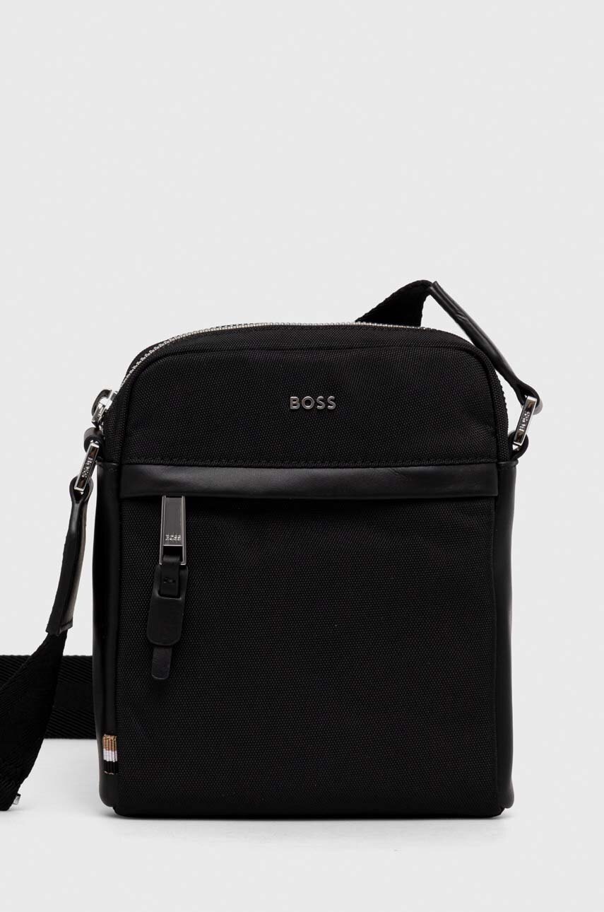 BOSS borseta culoarea negru