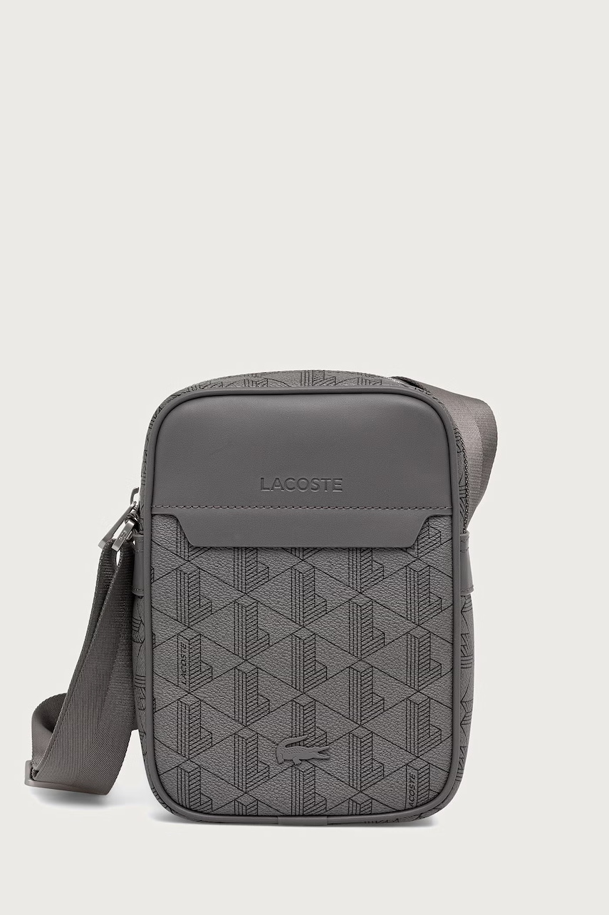 Lacoste  geantă mică pentru bărbați cu imitație de piele