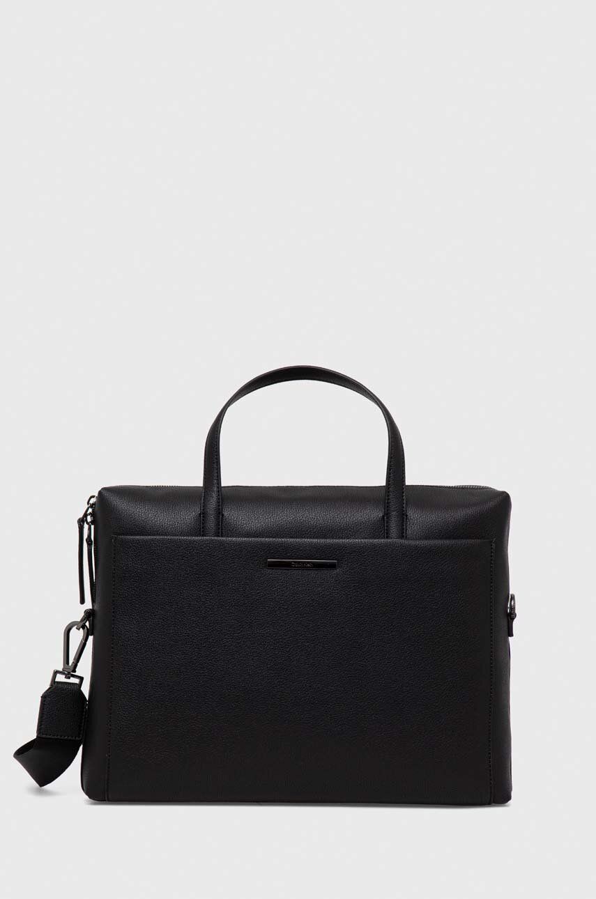 Calvin Klein Calvin Klein torba na laptopa kolor czarny