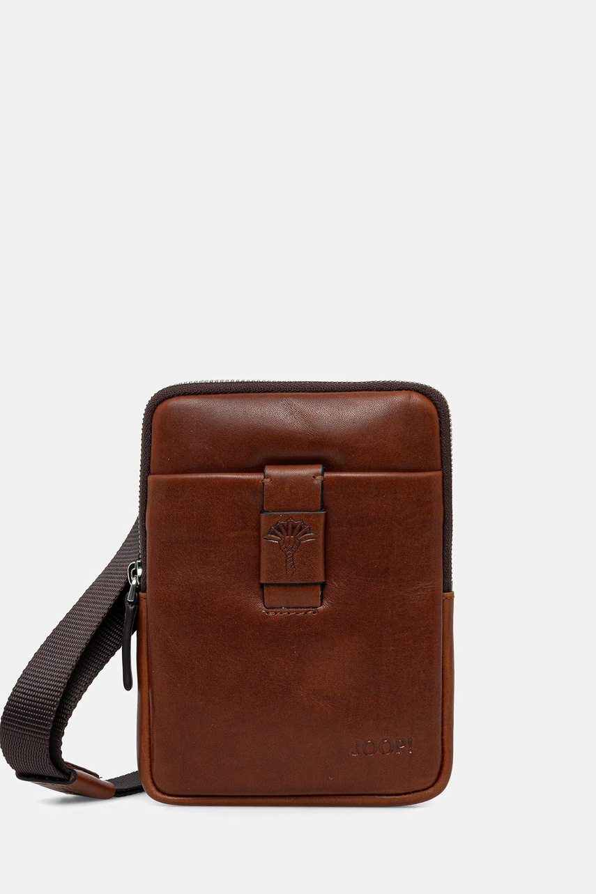 Joop! borseta de piele culoarea maro