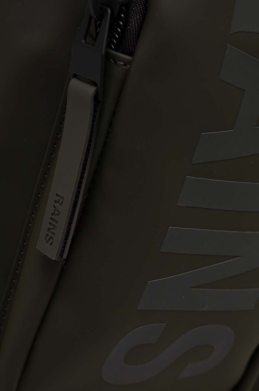 Рюкзак Rains 14240 Weekendbags колір зелений великий однотонний 