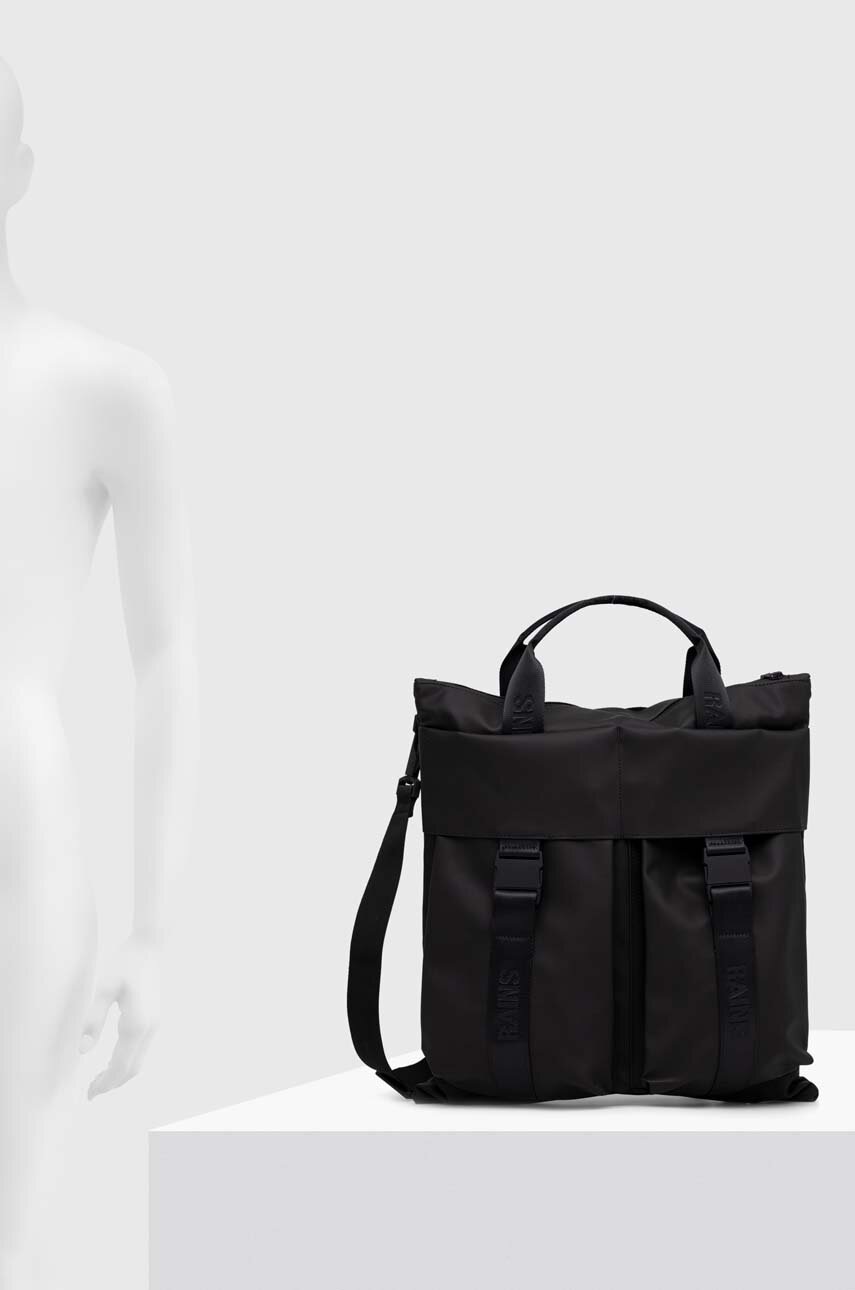 Сумка Rains 14360 Tote Bags колір чорний 