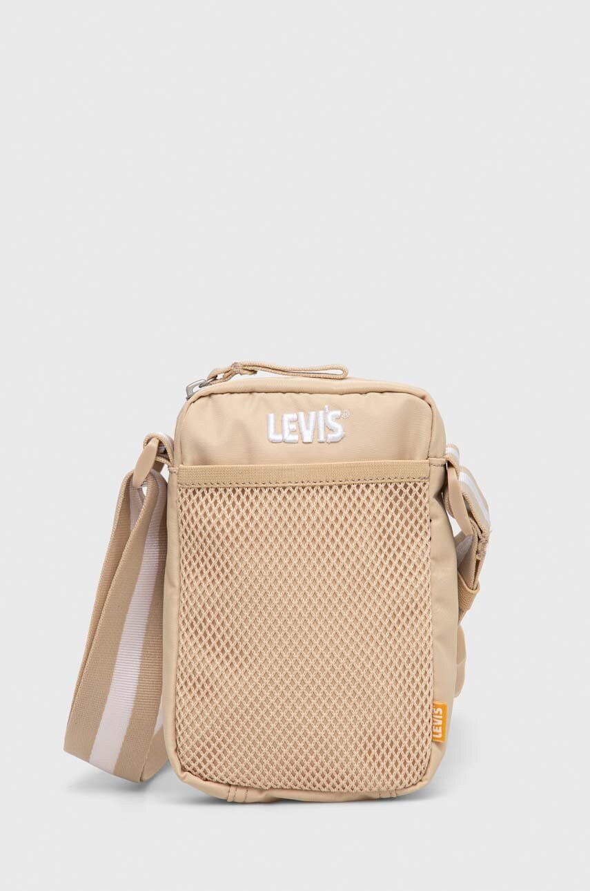 

Чанта през рамо Levi's в бежово, Бежов