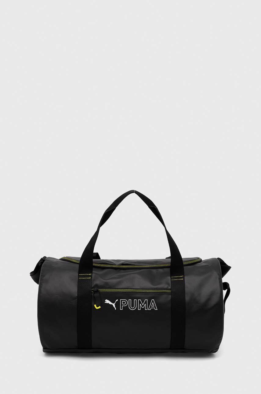 Puma geanta sport Fit culoarea negru