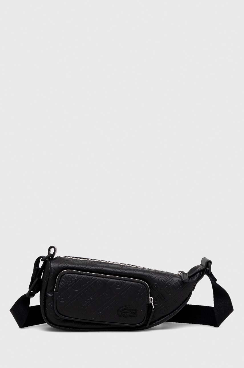 Lacoste Borseta Culoarea Negru