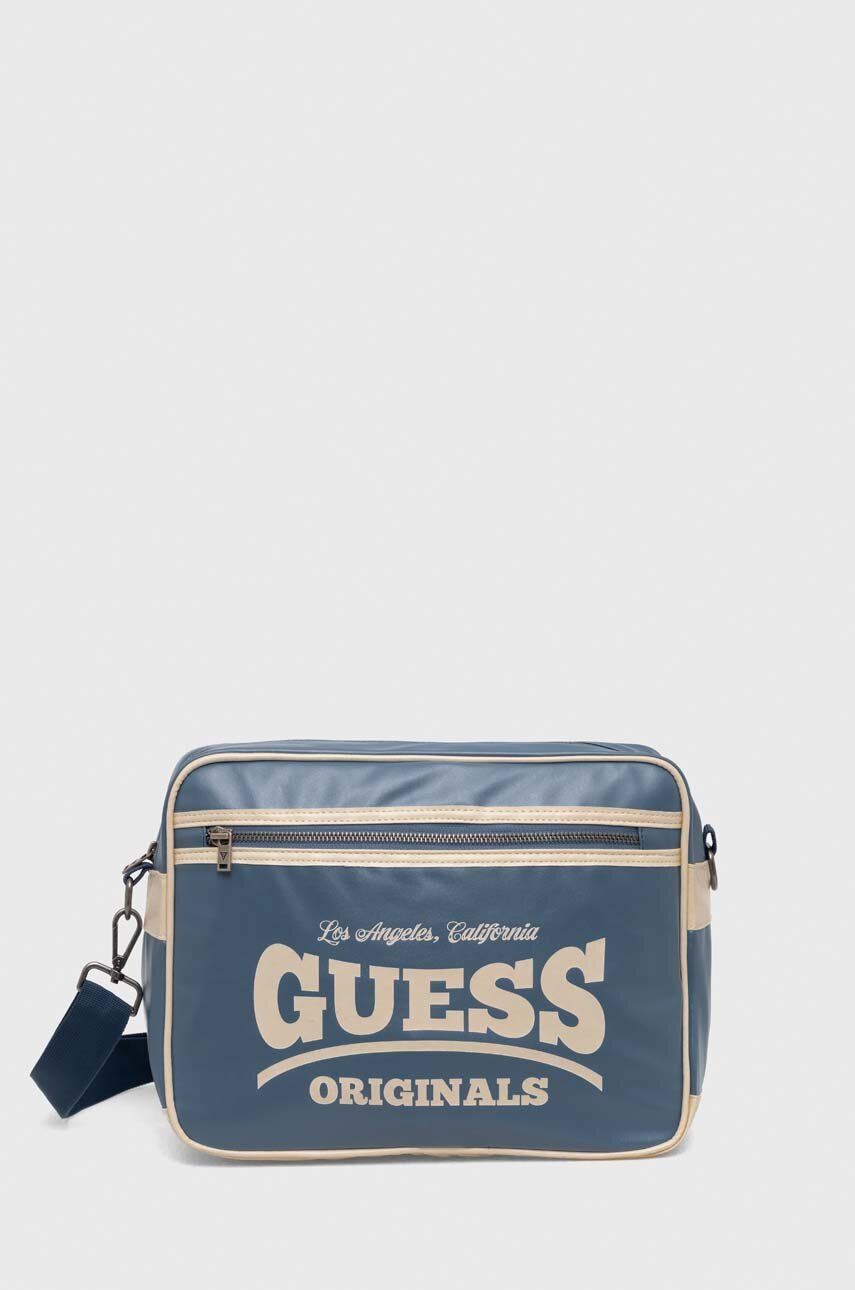 

Чанта Guess Originals в тъмносиньо, Тъмносин