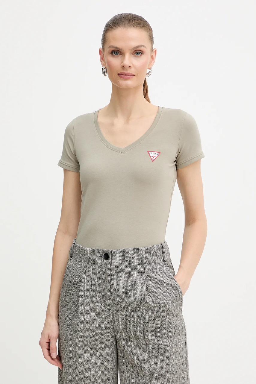 

Тениска Guess, Зелен