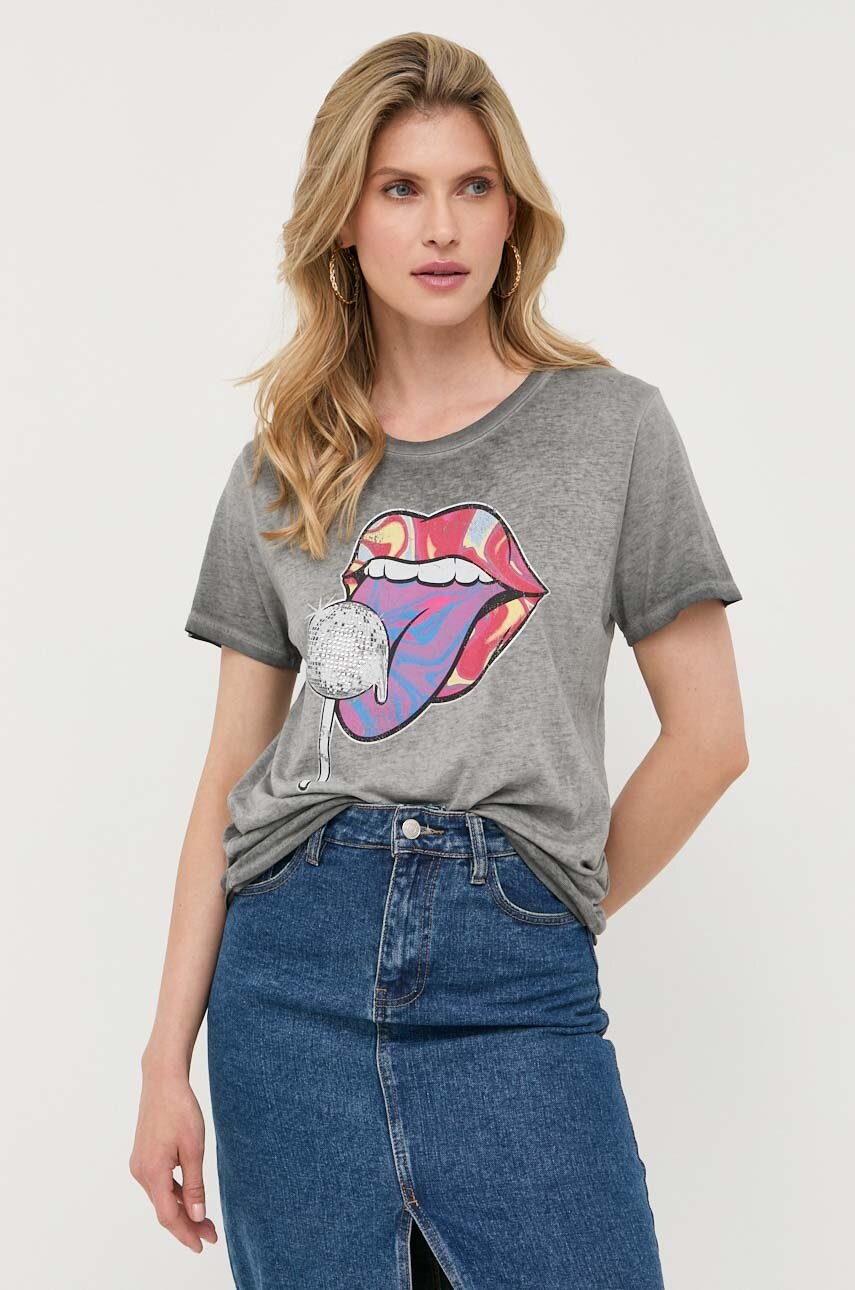 

Футболка Guess женская цвет серый