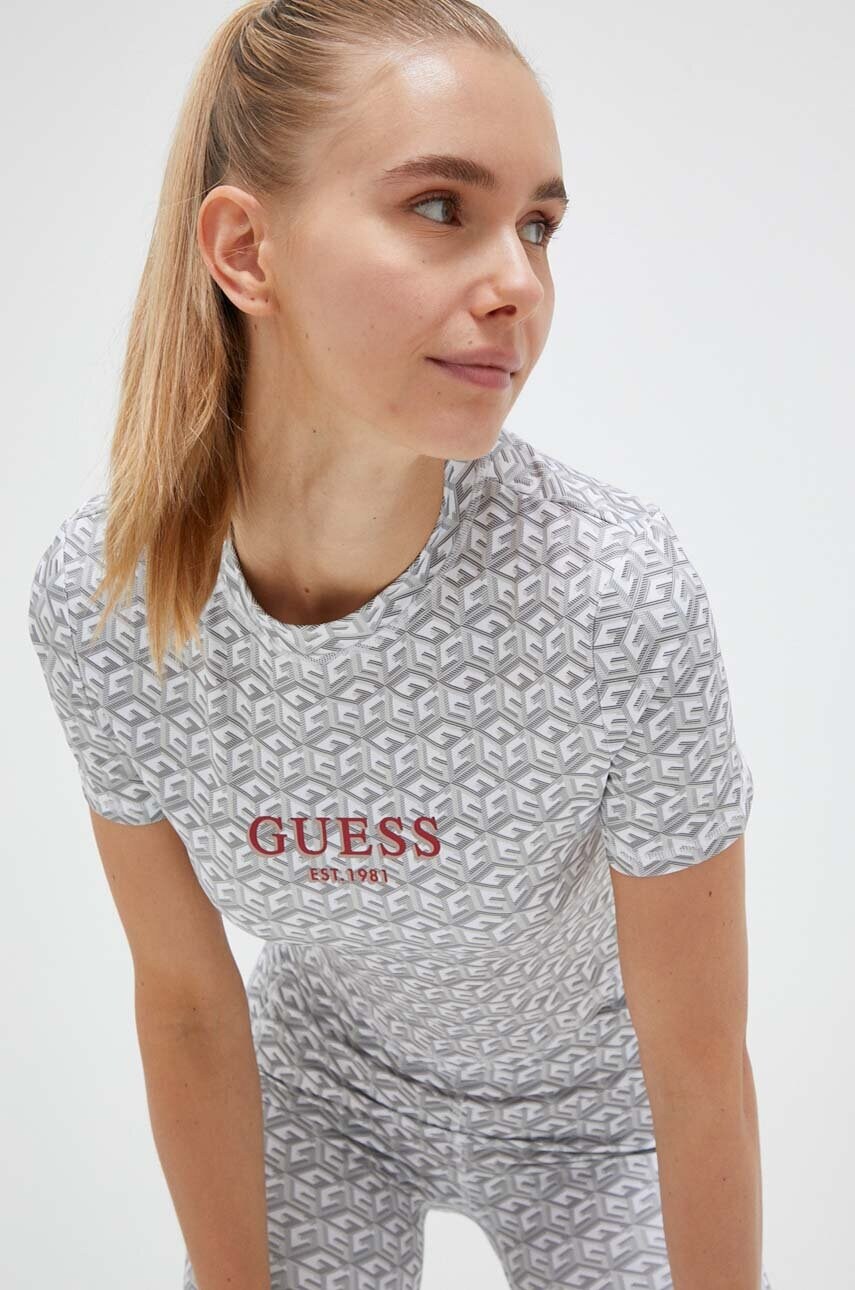 

Футболка Guess жіноча колір зелений
