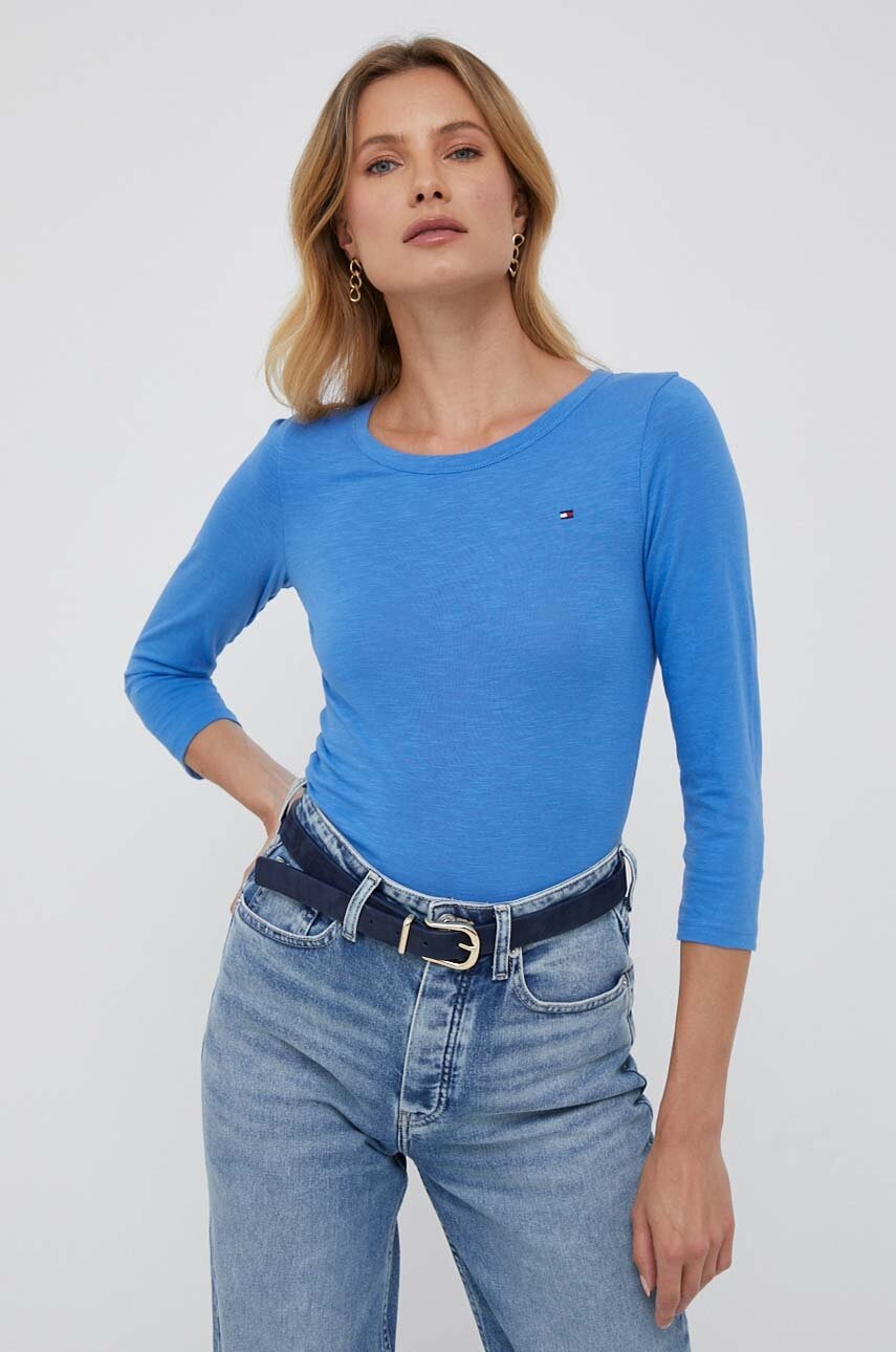 

Бавовняний лонгслів Tommy Hilfiger