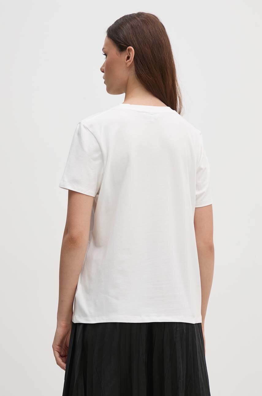 Μπλουζάκι Tommy Hilfiger χρώμα: άσπρο φωτογραφία