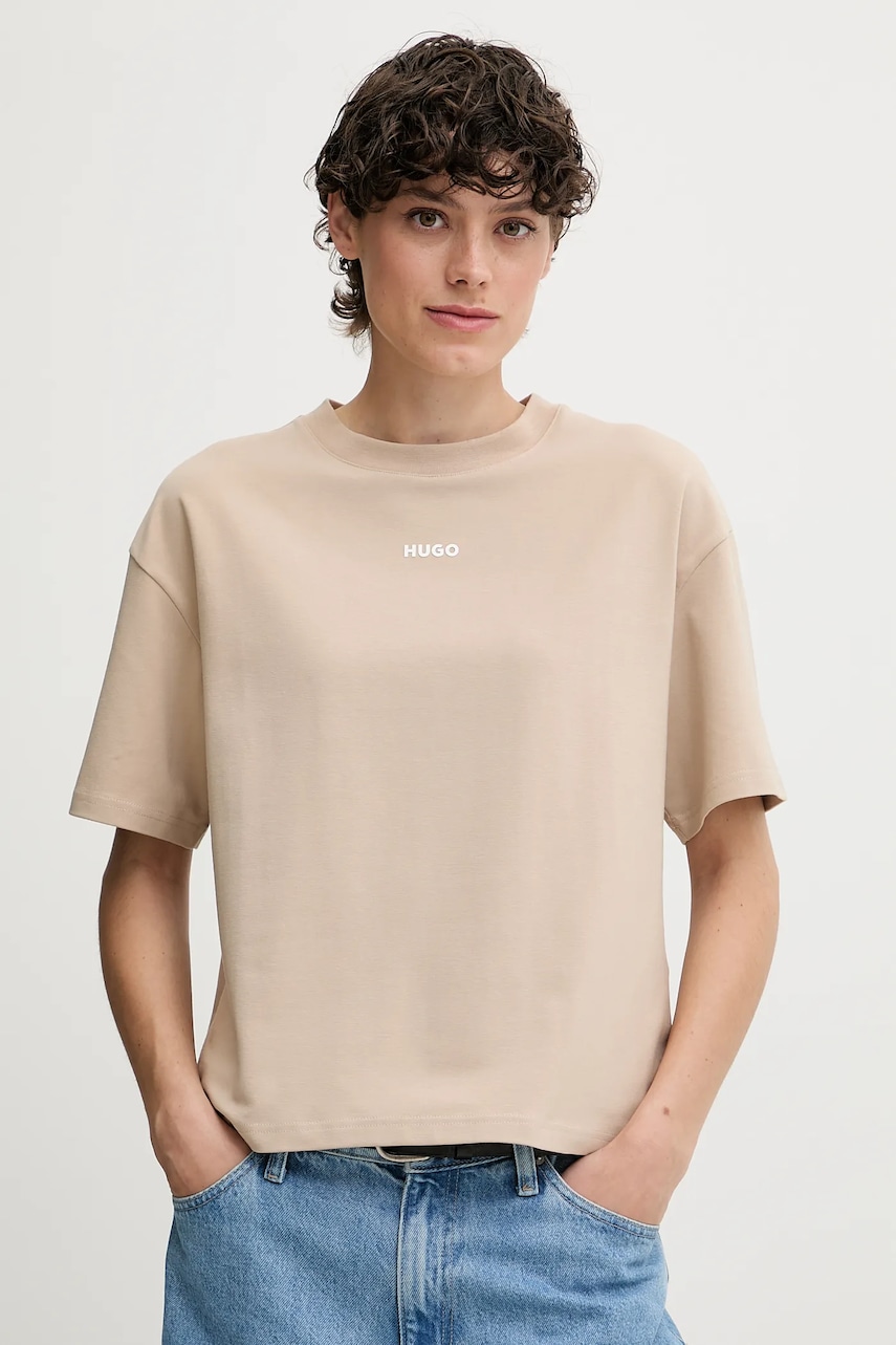 HUGO tricou lounge culoarea negru, 50490593