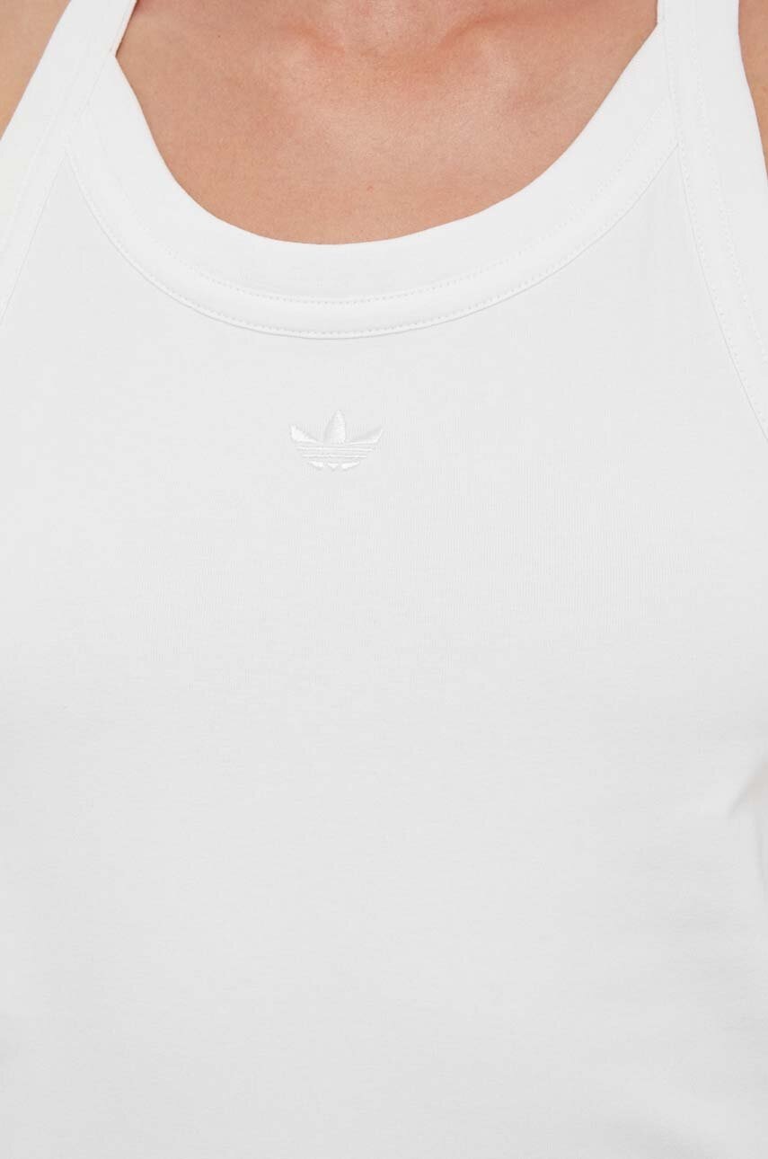 Top adidas Originals χρώμα άσπρο IL1858 φωτογραφία