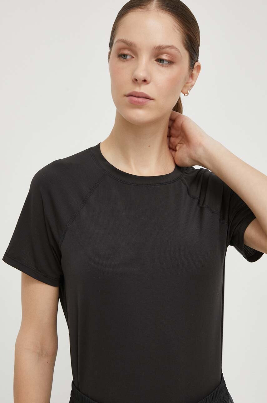 Helly Hansen tricou sport Tech culoarea negru