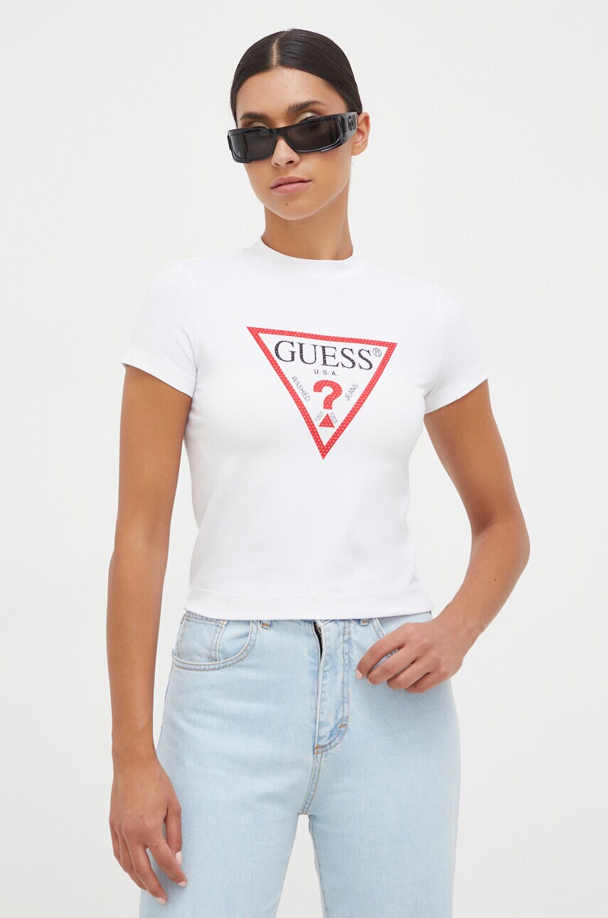 

Футболка Guess женский цвет белый