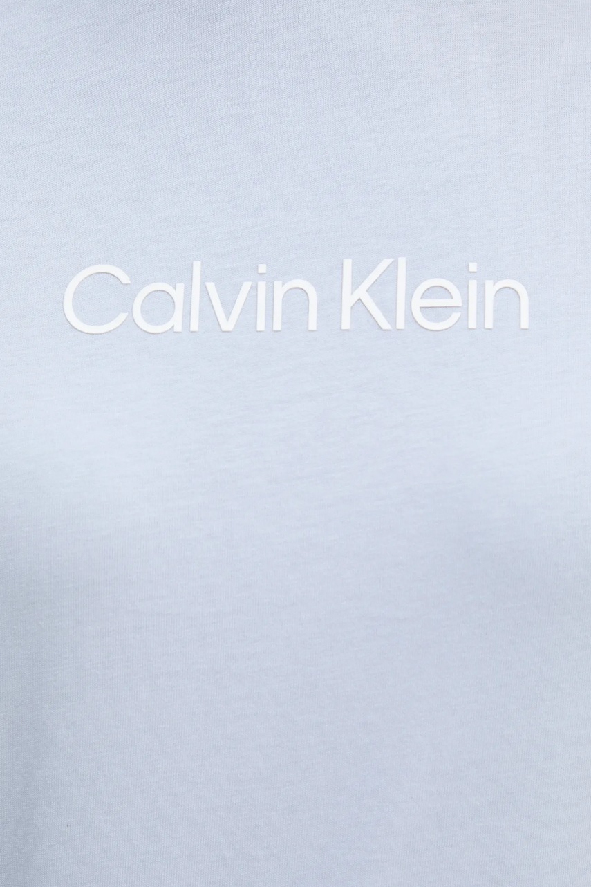 Βαμβακερό μπλουζάκι Calvin Klein γυναικείο, χρώμα: ροζ, K20K205448 φωτογραφία