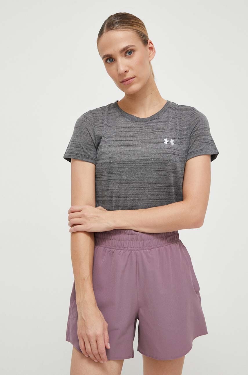 Under Armour Tricou De Antrenament Tech Culoarea Gri