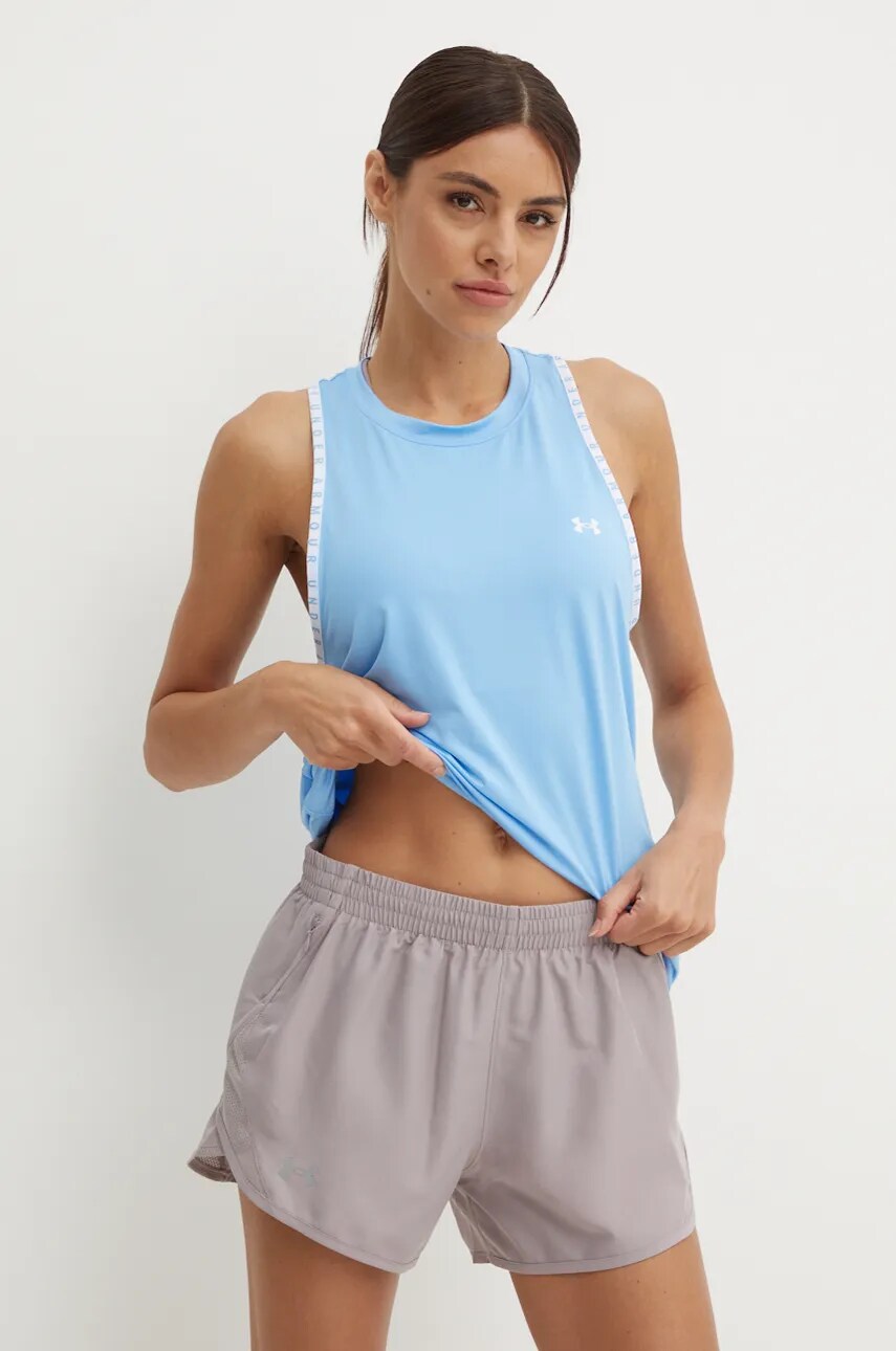 

Топ за трениране Under Armour Knockout Novelty в синьо 1379434, Син