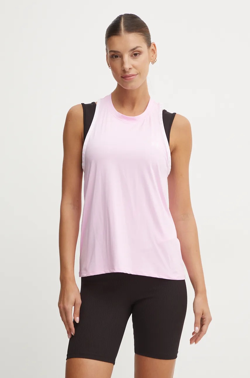 

Топ за трениране Under Armour Knockout Novelty в розово 1379434, Розов