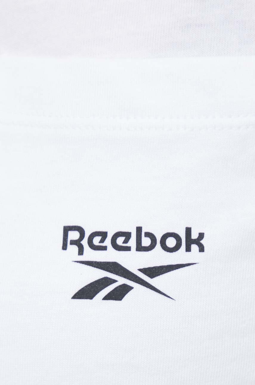 Μπλουζάκι Reebok Reebok Identity χρώμα: άσπρο φωτογραφία