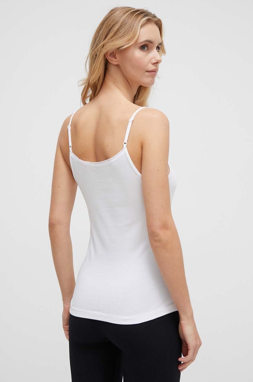 Τοπ lounge Tommy Hilfiger 2-pack χρώμα: άσπρο φωτογραφία