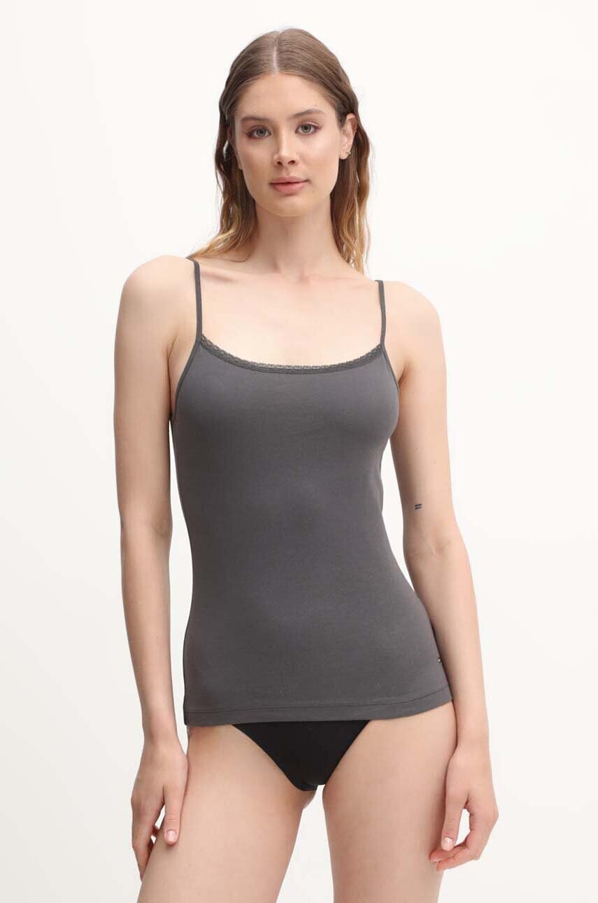 Levně Top Tommy Hilfiger 2-pack béžová barva, UW0UW04892
