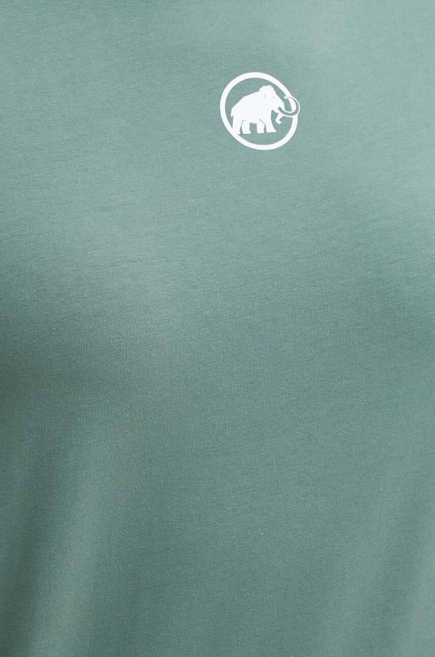 Μπλουζάκι Mammut Seon χρώμα: πράσινο φωτογραφία